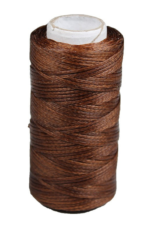 Waxed cord 0.6mm leather color