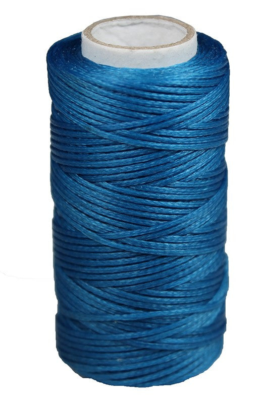 Hilo encerado 0.6mm color azul