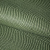 Military green snakeskin half leather
