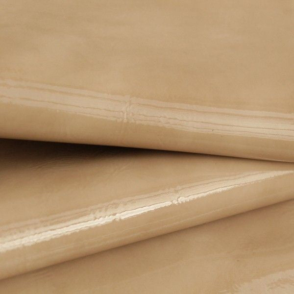 Desert-Wrinkled Patent Leather