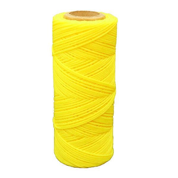 Color amarillo fluor-Hilo encerado fluor coser cuero - Piel para artesanos