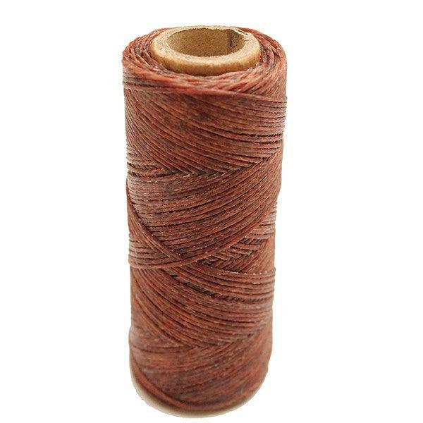 Color cuero-Hilo encerado coser cuero - Piel para artesanos
