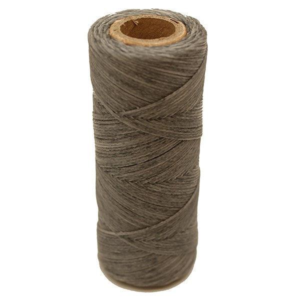Color gris claro-Hilo encerado coser cuero - Piel para artesanos