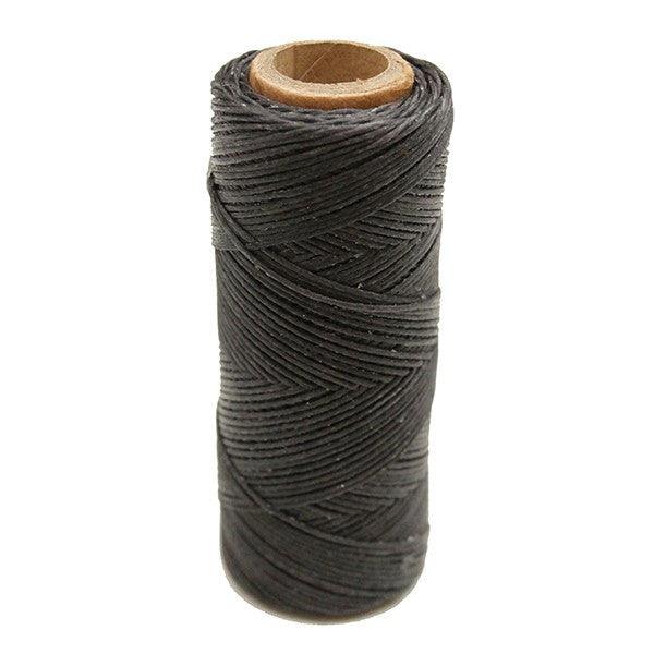 Color gris-Hilo encerado coser cuero - Piel para artesanos