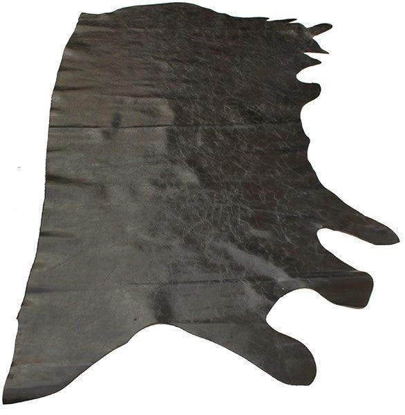 Color marino-Cuero de vacuno cuarteado - Piel para artesanos
