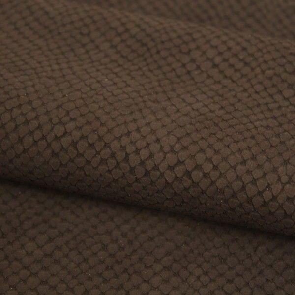 Negro-Nobuck serpiente - Piel para artesanos