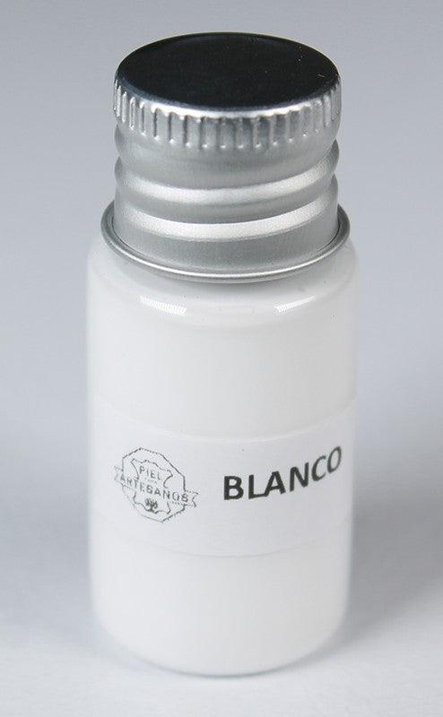 Tinte blanco para cantos de carteras y bolsos cuero - Piel para artesanos