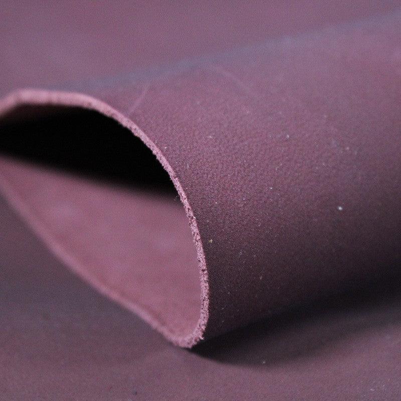 Vacuno nobuck color morado - Piel para artesanos